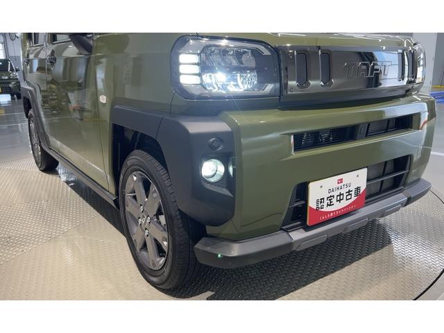 タフトGターボ ダーククロムベンチャーダイハツ認定中古車l電動パーキングブレーキlターボl革ハンドルlクルーズコントロールlキーフリーlオートエアコンlシートヒーターlコーナーセンサーlスマートアシストl保証/整備付(茨城県)の中古車