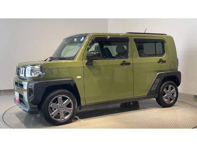 タフトGターボ ダーククロムベンチャーダイハツ認定中古車l電動パーキングブレーキlターボl革ハンドルlクルーズコントロールlキーフリーlオートエアコンlシートヒーターlコーナーセンサーlスマートアシストl保証/整備付(茨城県)の中古車
