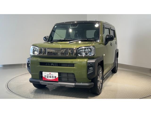 タフトGターボ ダーククロムベンチャーダイハツ認定中古車l電動パーキングブレーキlターボl革ハンドルlクルーズコントロールlキーフリーlオートエアコンlシートヒーターlコーナーセンサーlスマートアシストl保証/整備付(茨城県)の中古車