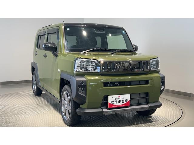 タフトGターボ ダーククロムベンチャーダイハツ認定中古車l電動パーキングブレーキlターボl革ハンドルlクルーズコントロールlキーフリーlオートエアコンlシートヒーターlコーナーセンサーlスマートアシストl保証/整備付(茨城県)の中古車