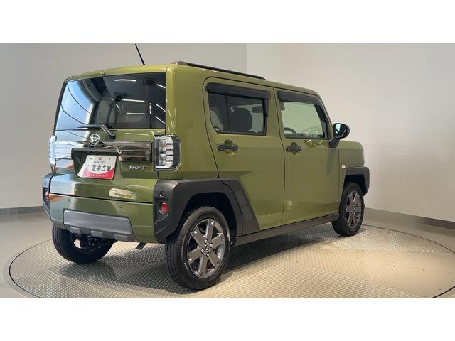 タフトGターボ ダーククロムベンチャーダイハツ認定中古車l電動パーキングブレーキlターボl革ハンドルlクルーズコントロールlキーフリーlオートエアコンlシートヒーターlコーナーセンサーlスマートアシストl保証/整備付(茨城県)の中古車