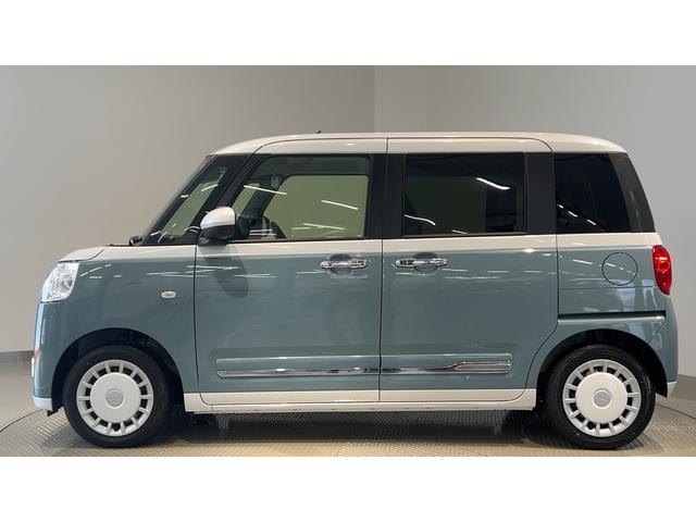 ムーヴキャンバスストライプスGダイハツ認定中古車l両側電動スライドドアl電動パーキングブレーキlLEDヘッドライトlシートヒーターlオートエアコンlキーフリーシステムlスマートアシストl保証/整備付(茨城県)の中古車