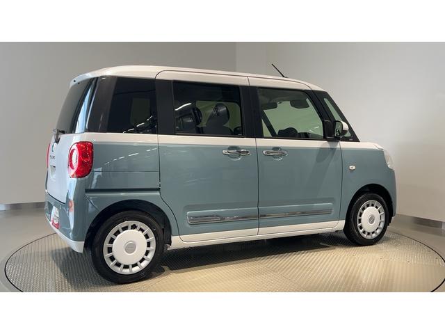 ムーヴキャンバスストライプスGダイハツ認定中古車l両側電動スライドドアl電動パーキングブレーキlLEDヘッドライトlシートヒーターlオートエアコンlキーフリーシステムlスマートアシストl保証/整備付(茨城県)の中古車