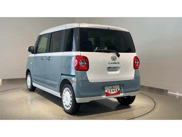 ムーヴキャンバスストライプスGダイハツ認定中古車l両側電動スライドドアl電動パーキングブレーキlLEDヘッドライトlシートヒーターlオートエアコンlキーフリーシステムlスマートアシストl保証/整備付(茨城県)の中古車