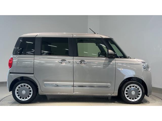 ムーヴキャンバスセオリーGダイハツ認定中古車l両側電動スライドドアl電動パーキングブレーキlLEDヘッドライトl革ハンドルlシートヒーターlオートエアコンlキーフリーシステムlスマートアシストl保証/整備付(茨城県)の中古車