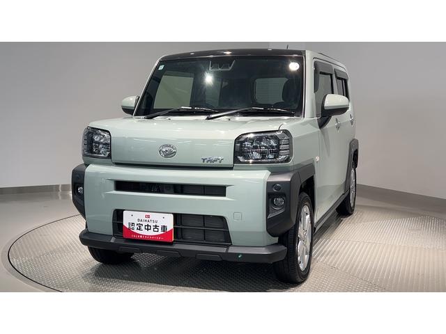 タフトGダイハツ認定中古車l電動パーキングブレーキlクルーズコントロールlシートヒーターlLEDヘッドライトlキーフリーlオートエアコンlコーナーセンサーlスマートアシストl保証/整備付(茨城県)の中古車