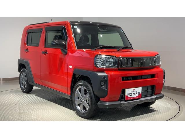 タフトＧターボ　ダーククロムベンチャーダイハツ認定中古車ｌ電動パーキングブレーキｌターボｌ革ハンドルｌクルーズコントロールｌキーフリーｌオートエアコンｌシートヒーターｌコーナーセンサーｌスマートアシストｌ保証／整備付（茨城県）の中古車