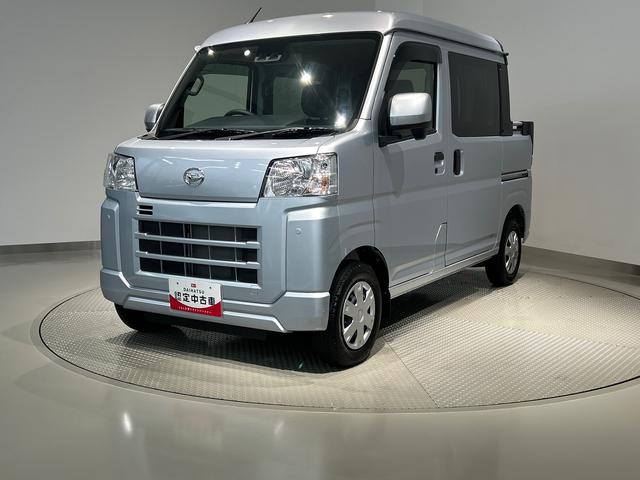 ハイゼットカーゴデッキバンGダイハツ認定中古車lキーレスlコーナーセンサーlスマートアシストlABSl2WDlエアバッグlエアコンlパワーウィンドウlリアスライドドア・リアウィンドスモークガラスl保証/整備付(茨城県)の中古車