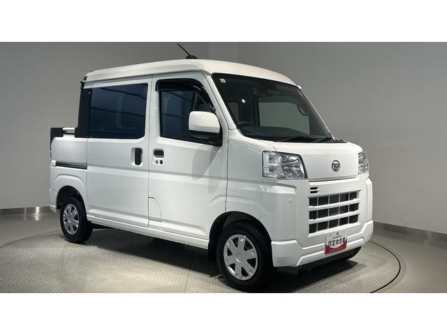 ハイゼットカーゴデッキバンGダイハツ認定中古車lキーレスlコーナーセンサーlスマートアシストlABSl2WDlエアバッグlエアコンlパワーウィンドウlリアスライドドア・リアウィンドスモークガラスl保証/整備付(茨城県)の中古車
