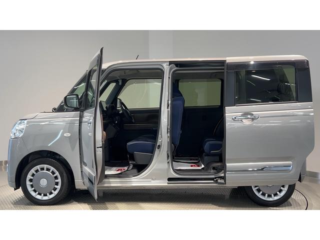 ムーヴキャンバスセオリーＧダイハツ認定中古車ｌバックカメラｌ両側電動スライドドアｌ電動パーキングブレーキｌＬＥＤヘッドライトｌフォグランプｌシートヒーターｌオートエアコンｌキーフリーシステムｌスマートアシストｌ保証／整備付（茨城県）の中古車