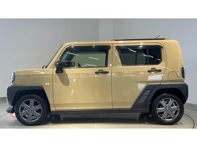 タフトＧターボ　ダーククロムベンチャーダイハツ認定中古車ｌＣＶＴｌ電動パーキングブレーキｌターボｌ革ハンドルｌクルーズコントロールｌキーフリーシステムｌオートエアコンｌシートヒーターｌコーナーセンサーｌスマートアシストｌ保証／整備付（茨城県）の中古車