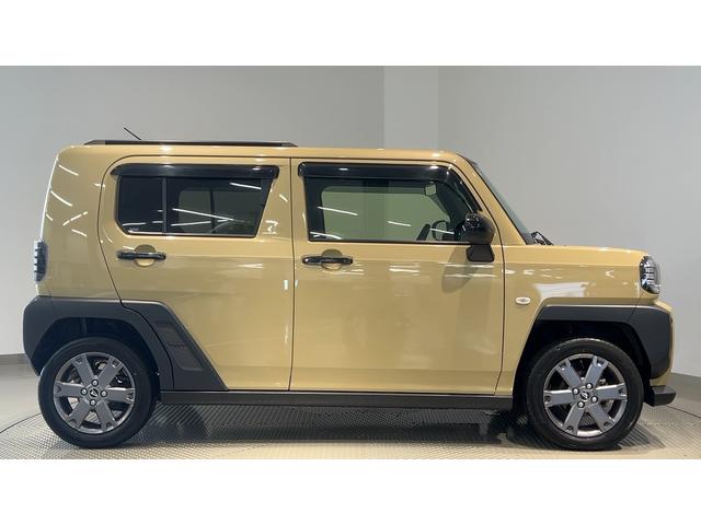 タフトＧターボ　ダーククロムベンチャーダイハツ認定中古車ｌＣＶＴｌ電動パーキングブレーキｌターボｌ革ハンドルｌクルーズコントロールｌキーフリーシステムｌオートエアコンｌシートヒーターｌコーナーセンサーｌスマートアシストｌ保証／整備付（茨城県）の中古車