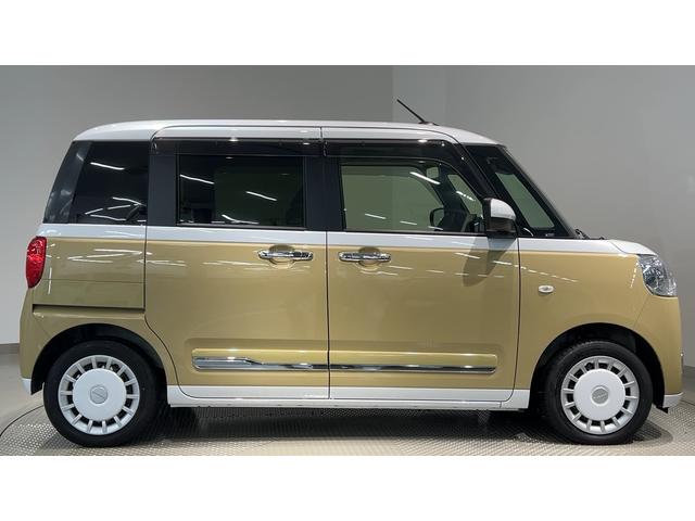 ムーヴキャンバスストライプスＧダイハツ認定中古車ｌＣＶＴｌ両側電動スライドドアｌ電動パーキングブレーキｌＬＥＤヘッドライトｌフォグランプｌシートヒーターｌオートエアコンｌキーフリーシステムｌスマートアシストｌ保証／整備付（茨城県）の中古車