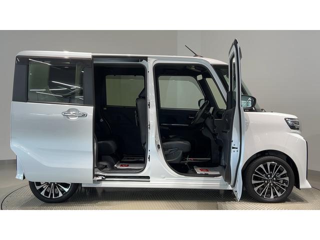 タントカスタムRSダイハツ認定中古車lCVTlディスプレイオーディオlバックカメラlターボl革ハンドルl両側電動スライドドアlコーナーセンサーlシートヒーターlキーフリーシステムlスマートアシストlETCl保証/整備付(茨城県)の中古車