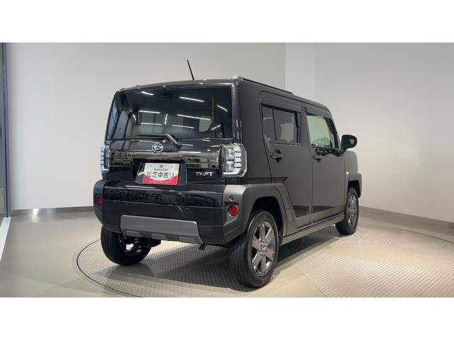 タフトＧターボ　ダーククロムベンチャーダイハツ認定中古車ｌＣＶＴｌ電動パーキングブレーキｌターボｌ革ハンドルｌクルーズコントロールｌキーフリーシステムｌオートエアコンｌシートヒーターｌコーナーセンサーｌスマートアシストｌ保証／整備付（茨城県）の中古車