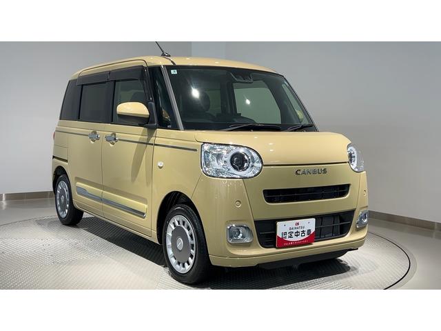 ムーヴキャンバスセオリーＧダイハツ認定中古車ｌＣＶＴｌ両側電動スライドドアｌ電動パーキングブレーキｌＬＥＤヘッドライトｌフォグランプｌシートヒーターｌオートエアコンｌキーフリーシステムｌスマートアシストｌ保証／整備付（茨城県）の中古車