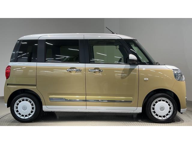 ムーヴキャンバスストライプスＧダイハツ認定中古車ｌＣＶＴｌ両側電動スライドドアｌ電動パーキングブレーキｌＬＥＤヘッドライトｌフォグランプｌシートヒーターｌオートエアコンｌキーフリーシステムｌスマートアシストｌ保証／整備付（茨城県）の中古車