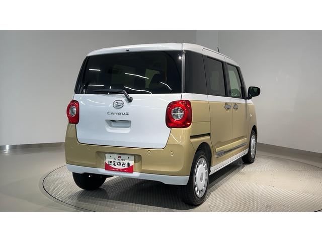 ムーヴキャンバスストライプスＧダイハツ認定中古車ｌＣＶＴｌ両側電動スライドドアｌ電動パーキングブレーキｌＬＥＤヘッドライトｌフォグランプｌシートヒーターｌオートエアコンｌキーフリーシステムｌスマートアシストｌ保証／整備付（茨城県）の中古車