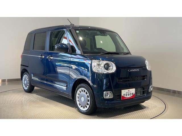 ムーヴキャンバスセオリーGダイハツ認定中古車lCVTl両側電動スライドドアl電動パーキングブレーキlLEDヘッドライトlフォグランプlシートヒーターlオートエアコンlキーフリーシステムlスマートアシストl保証/整備付(茨城県)の中古車