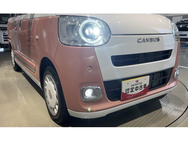 ムーヴキャンバスストライプスＧダイハツ認定中古車ｌＣＶＴｌ両側電動スライドドアｌ電動パーキングブレーキｌＬＥＤヘッドライトｌフォグランプｌシートヒーターｌオートエアコンｌキーフリーシステムｌスマートアシストｌ保証／整備付（茨城県）の中古車