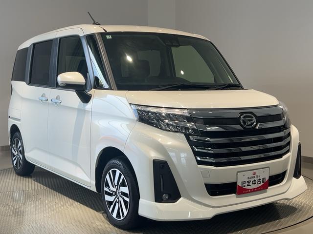 トールカスタムＧダイハツ認定中古車ｌＣＶＴｌＬＥＤヘッドライトｌ両側電動スライドドアｌ電動パーキングブレーキｌコーナーセンサーｌキーフリーシステムｌプッシュボタンスタートｌスマートアシストｌ保証／整備付（茨城県）の中古車