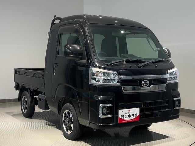 ハイゼットトラックジャンボエクストラダイハツ認定中古車l5MTl4WDlパワーウィンドウl横滑り防止機能l駆動力確保機能lアイドリングストップl電動格納ドアミラーl荷台ライトlエアコンlコーナーセンサーlスマートアシストl保証/整備付(茨城県)の中古車