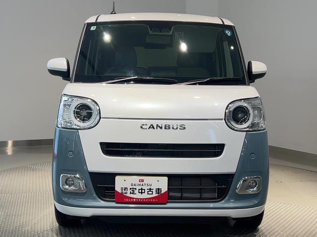 ムーヴキャンバスストライプスＧダイハツ認定中古車ｌＣＶＴｌ両側電動スライドドアｌ電動パーキングブレーキｌＬＥＤヘッドライトｌフォグランプｌシートヒーターｌオートエアコンｌキーフリーシステムｌスマートアシストｌ保証／整備付（茨城県）の中古車