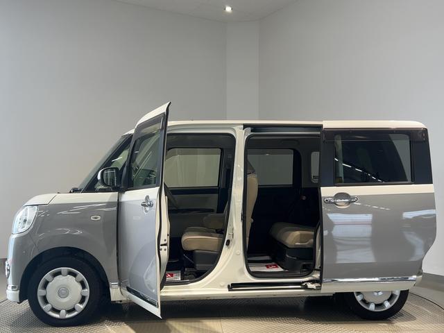 ムーヴキャンバスGメイクアップVS SAIIIダイハツ認定中古車l両側電動スライドドアlナビlドラレコlパノラマモニターlLEDヘッドライトlフォグランプlシートヒーターlオートエアコンlキーフリーシステムlスマートアシストl保証/整備付(茨城県)の中古車