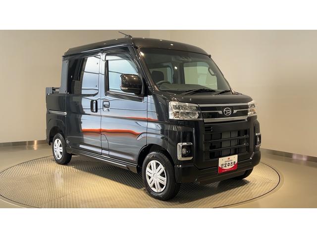アトレーアトレーデッキバンダイハツ認定中古車ｌ両側電動スライドドアｌＬＥＤヘッドライトｌキーフリーｌオートエアコンｌコーナーセンサーｌスマートアシストｌＡＢＳｌエアバッグｌパワーウィンドウｌリアスモークガラスｌ保証／整備付（茨城県）の中古車