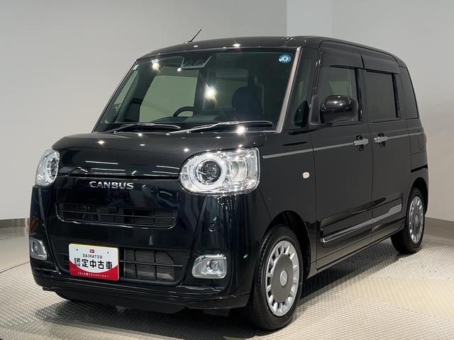 ムーヴキャンバスセオリーGターボダイハツ認定中古車lディスプレイオーディオlバックカメラl両側電動スライドドアl電動パーキングブレーキlLEDヘッドライトlシートヒーターlキーフリーシステムlスマートアシストl保証/整備付(茨城県)の中古車