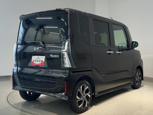 タントカスタムＸリミテッドダイハツ認定中古車ｌクルーズコントロールｌＥＴＣｌ両側電動スライドドアｌ電動パーキングブレーキｌＬＥＤヘッドライトｌシートヒーターｌコーナーセンサーｌスマートアシストｌ保証／整備付（茨城県）の中古車