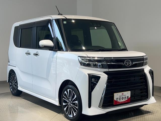 タントカスタムRSリミテッドダイハツ認定中古車lCVTllターボl革ハンドルlクルーズコントロールl両側電動スライドドアlコーナーセンサーlシートヒーターlスマートアシストlアイドリングストップl横滑り防止機能保証/整備付(茨城県)の中古車