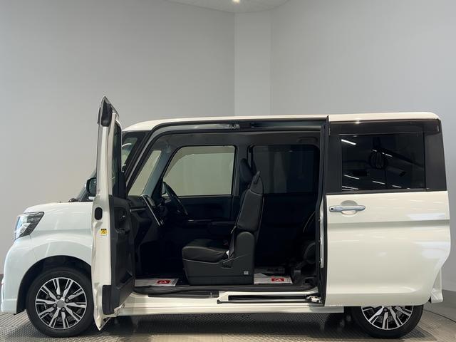 タントカスタムＸ　トップエディションＳＡIIダイハツ認定中古車ｌＣＶＴｌ片側電動スライドドアｌシートヒーターｌキーフリーシステムｌプッシュボタンスタートｌコーナーセンサーｌスマートアシストｌアイドリングストップｌ横滑り防止機能ｌ保証／整備付（茨城県）の中古車
