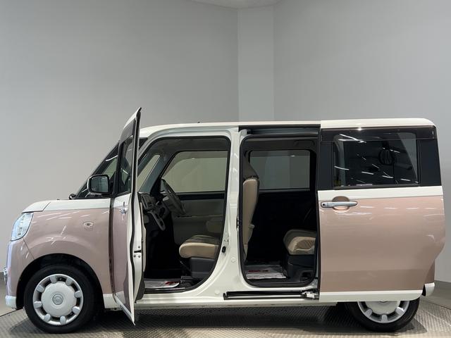 ムーヴキャンバスG SAIIIダイハツ認定中古車lCVTlナビlバックカメラlドラレコlETClLEDヘッドライトl両側電動スライドドアlキーフリーlコーナーセンサーl電動格納ドアミラーlスマートアシストl保証/整備付(茨城県)の中古車