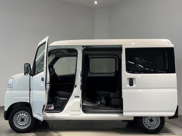 ハイゼットカーゴDXダイハツ認定中古車lCVTlキーレスエントリーlコーナーセンサーlスマートアシストlABSlエアバッグlマニュアルエアコンlパワーウィンドウlリアスモークガラスlAMラジオl保証/整備付(茨城県)の中古車