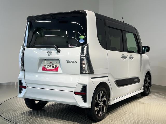 タントカスタムXダイハツ認定中古車lナビlパノラマモニターlETClLEDヘッドライトlキーフリーシステムlプッシュスタートl両側電動スライドドアlシートヒーターlコーナーセンサーlスマートアシストl保証/整備付(茨城県)の中古車