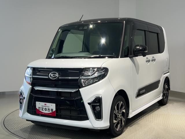 タントカスタムXダイハツ認定中古車lナビlパノラマモニターlETClLEDヘッドライトlキーフリーシステムlプッシュスタートl両側電動スライドドアlシートヒーターlコーナーセンサーlスマートアシストl保証/整備付(茨城県)の中古車