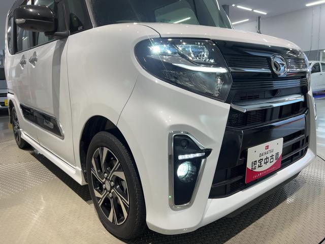 タントカスタムXダイハツ認定中古車lナビlパノラマモニターlETClLEDヘッドライトlキーフリーシステムlプッシュスタートl両側電動スライドドアlシートヒーターlコーナーセンサーlスマートアシストl保証/整備付(茨城県)の中古車
