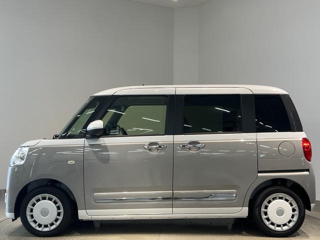 ムーヴキャンバスストライプスGダイハツ認定中古車l両側電動スライドドアl電動パーキングブレーキlLEDヘッドライトlフォグランプlシートヒーターlオートエアコンlキーフリーシステムlスマートアシストl保証/整備付(茨城県)の中古車