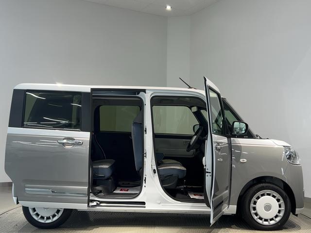 ムーヴキャンバスストライプスGダイハツ認定中古車l両側電動スライドドアl電動パーキングブレーキlLEDヘッドライトlフォグランプlシートヒーターlオートエアコンlキーフリーシステムlスマートアシストl保証/整備付(茨城県)の中古車