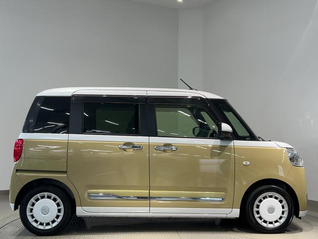 ムーヴキャンバスストライプスＧターボダイハツ認定中古車ｌ両側電動スライドドアｌ電動パーキングブレーキｌＬＥＤヘッドライトｌフォグランプｌシートヒーターｌオートエアコンｌキーフリーシステムｌスマートアシストｌ保証／整備付（茨城県）の中古車