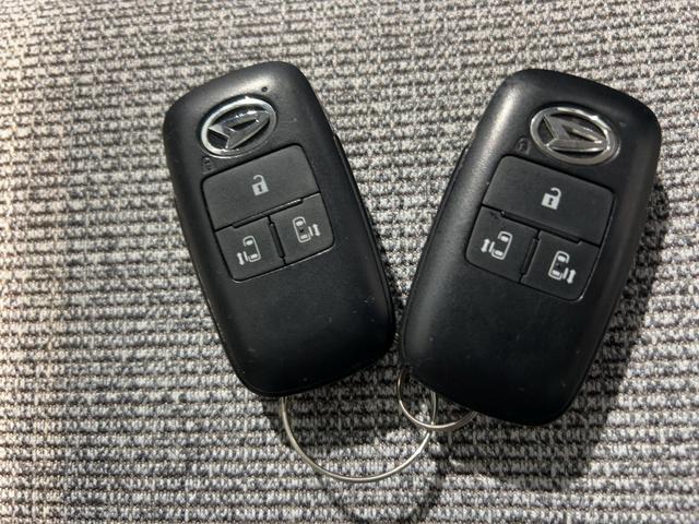 ムーヴキャンバスストライプスＧターボダイハツ認定中古車ｌ両側電動スライドドアｌ電動パーキングブレーキｌＬＥＤヘッドライトｌフォグランプｌシートヒーターｌオートエアコンｌキーフリーシステムｌスマートアシストｌ保証／整備付（茨城県）の中古車
