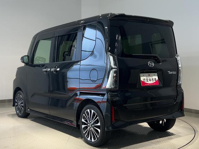 タントカスタムＲＳリミテッドダイハツ認定中古車ｌＣＶＴｌターボｌ革ハンドルｌクルーズコントロールｌ両側電動スライドドアｌコーナーセンサーｌシートヒーターｌスマートアシストｌキーフリーシステムｌプッシュボタンスタートｌ保証／整備付（茨城県）の中古車