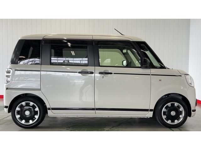 ムーヴキャンバスＧブラックアクセントＶＳ　ＳＡIIIダイハツ認定中古車ｌ純正ナビｌ全方位／バックカメラｌ両側電動スライドドアｌオートエアコンｌシートヒーターｌドラレコｌ保証／整備付（茨城県）の中古車
