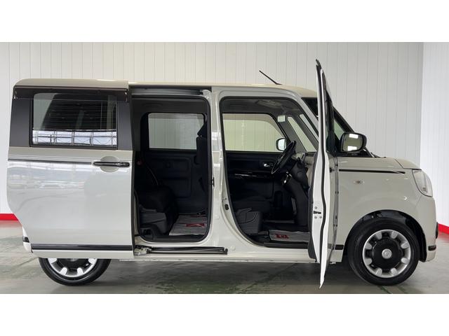 ムーヴキャンバスＧブラックアクセントＶＳ　ＳＡIIIダイハツ認定中古車ｌ純正ナビｌ全方位／バックカメラｌ両側電動スライドドアｌオートエアコンｌシートヒーターｌドラレコｌ保証／整備付（茨城県）の中古車