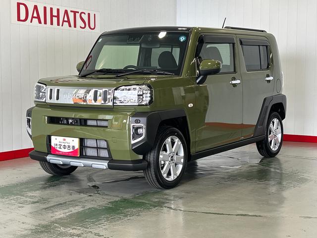 タフトＧターボ　クロムベンチャーダイハツ認定中古車ｌＣＶＴｌ電動パーキングブレーキｌターボｌ革ハンドルｌクルーズコントロールｌキーフリーｌオートエアコンｌシートヒーターｌコーナーセンサーｌスマートアシストｌ保証／整備付（茨城県）の中古車