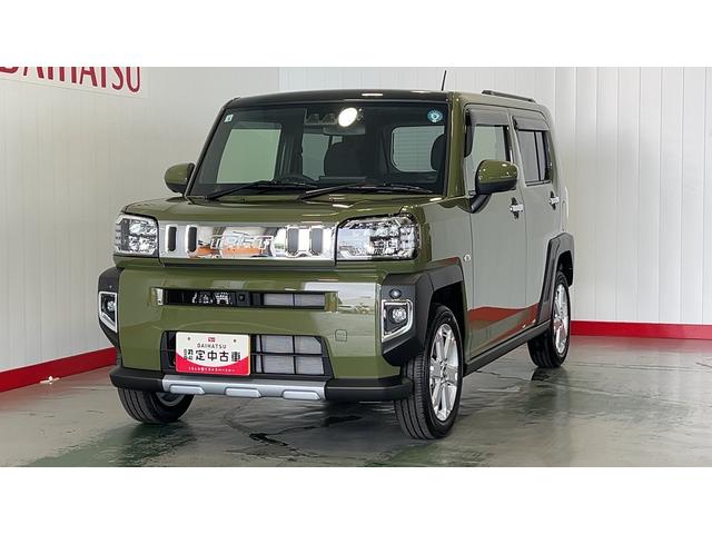タフトＧターボ　クロムベンチャーダイハツ認定中古車ｌＣＶＴｌ電動パーキングブレーキｌターボｌ革ハンドルｌクルーズコントロールｌキーフリーｌオートエアコンｌシートヒーターｌコーナーセンサーｌスマートアシストｌ保証／整備付（茨城県）の中古車