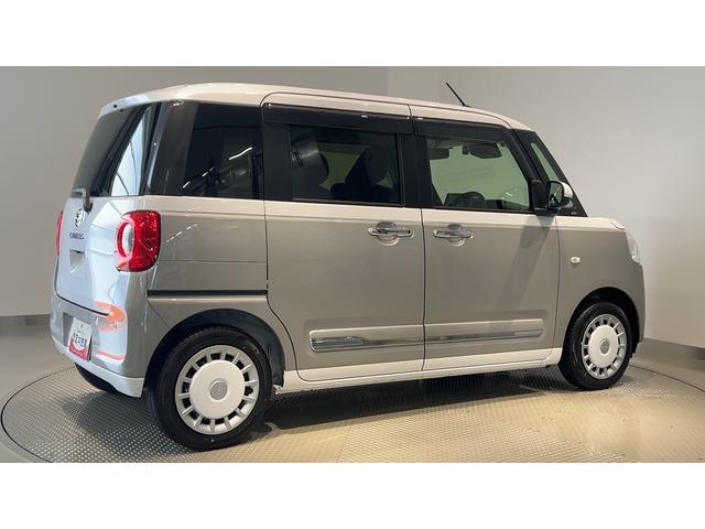 ムーヴキャンバスストライプスＧダイハツ認定中古車ｌＣＶＴｌ雹害車ｌ両側電動スライドドアｌ電動パーキングブレーキｌＬＥＤヘッドライトｌシートヒーターｌオートエアコンｌキーフリーシステムｌスマートアシストｌ保証／整備付（茨城県）の中古車