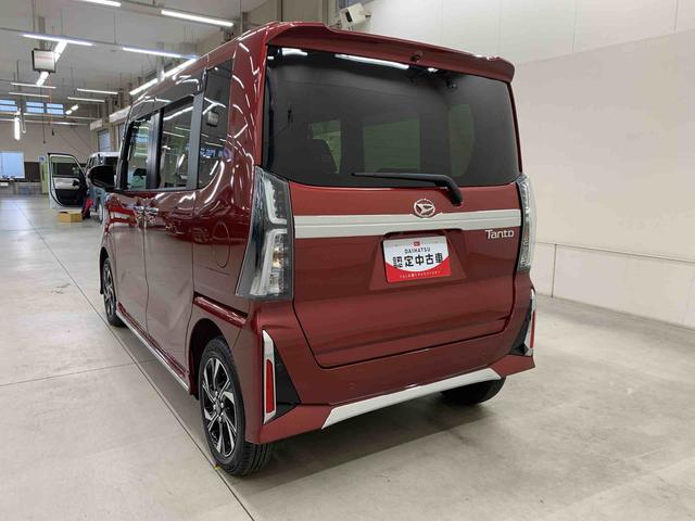タントカスタムX 2WD両側電動スライドドア・LEDヘッドライト・バックカメラ・シートヒーター・スマートアシスト・アイドリングストップ・プッシュボタンスタート・オートライト・オートマチックハイビーム・オートエアコン(群馬県)の中古車