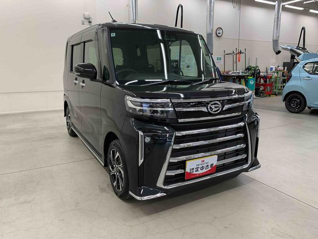 タントカスタムＸ　２ＷＤ両側電動スライドドア・ＬＥＤヘッドライト・ナビ・バックカメラ・シートヒーター・スマートアシスト・アイドリングストップ・プッシュボタンスタート・オートライト・オートマチックハイビーム・オートエアコン（群馬県）の中古車